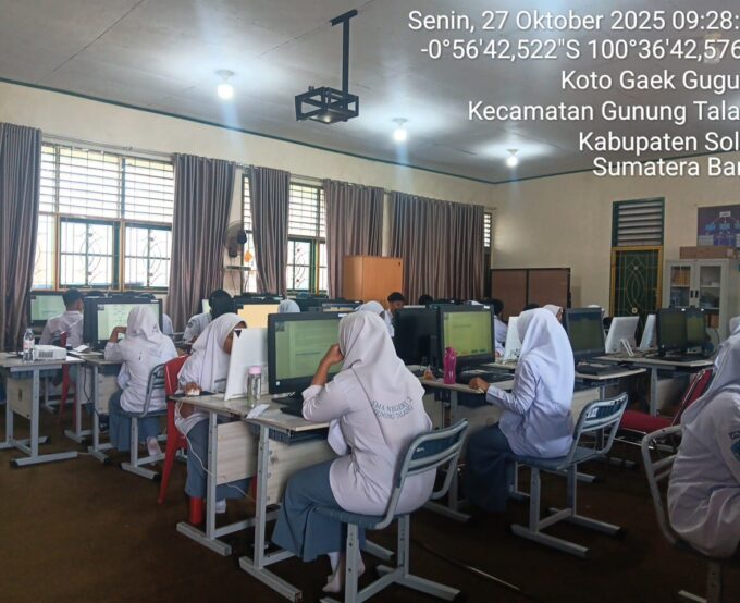 SMAN 2 Gunung Talang Gelar Gladi Bersih TKA Untuk Kelas XII