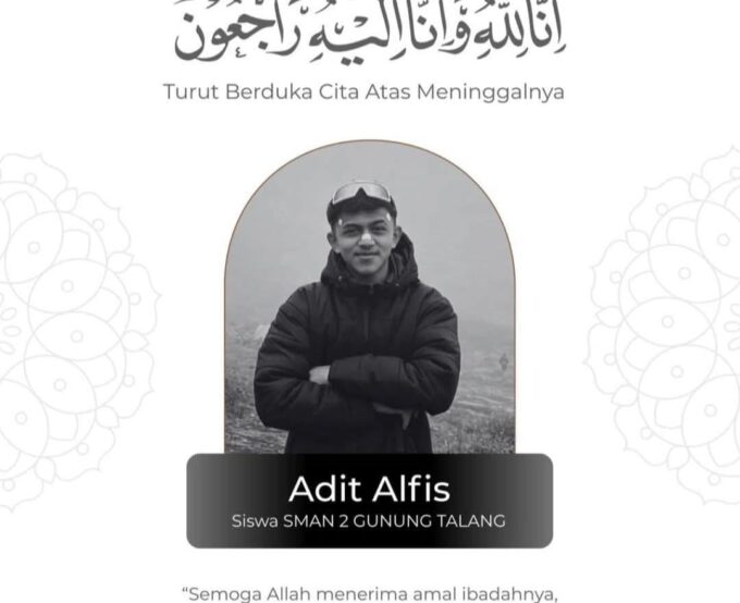 SMAN 2 GUNUNG TALANG BERDUKA