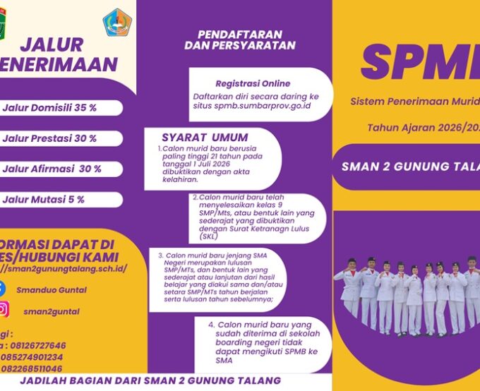 SPMB TA 2026/2027